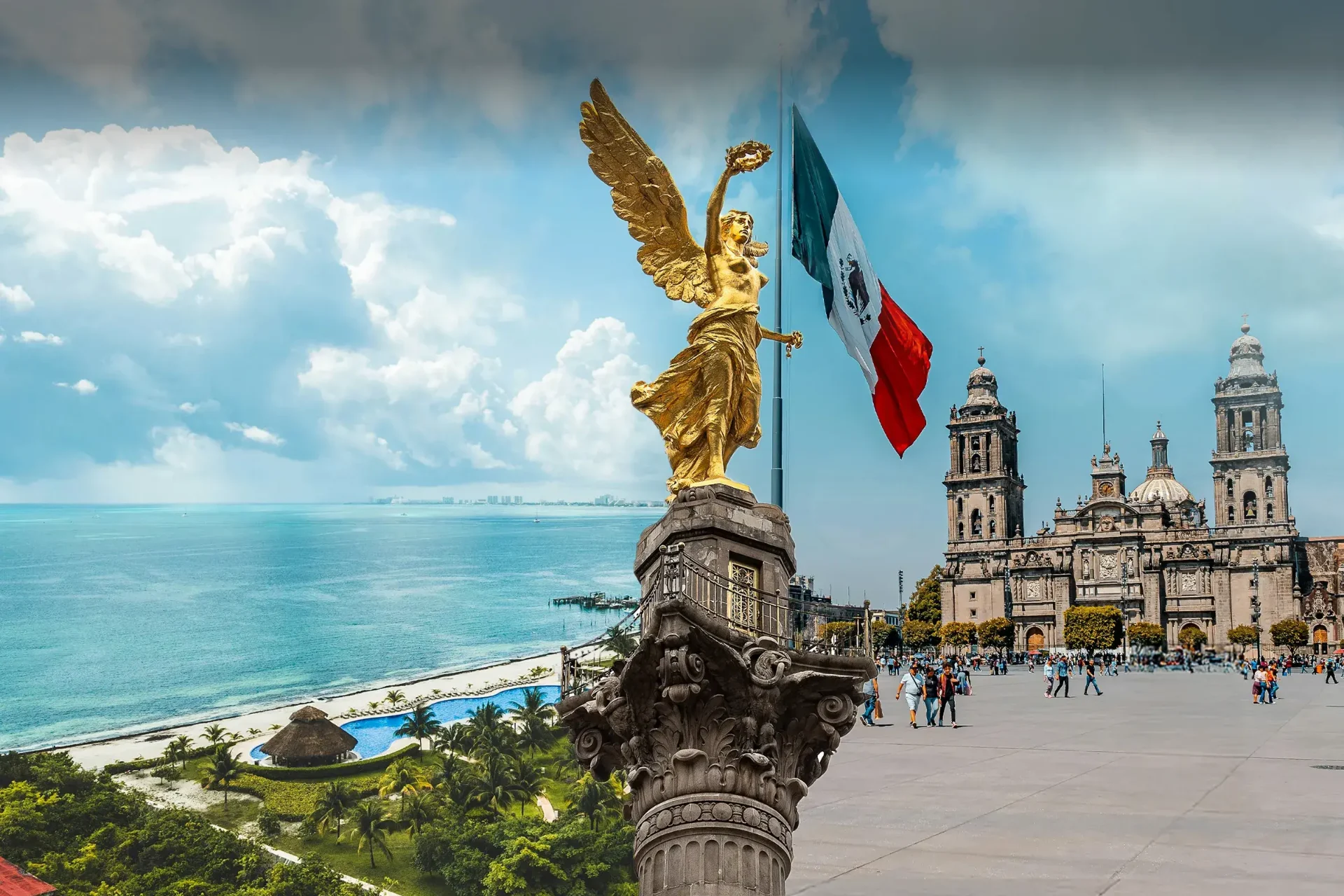 Ciudad de México — de la playa a la ciudad