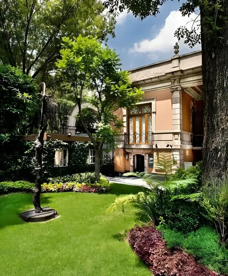 Jardines de Casa Lamm en la Roma Norte, Ciudad de México